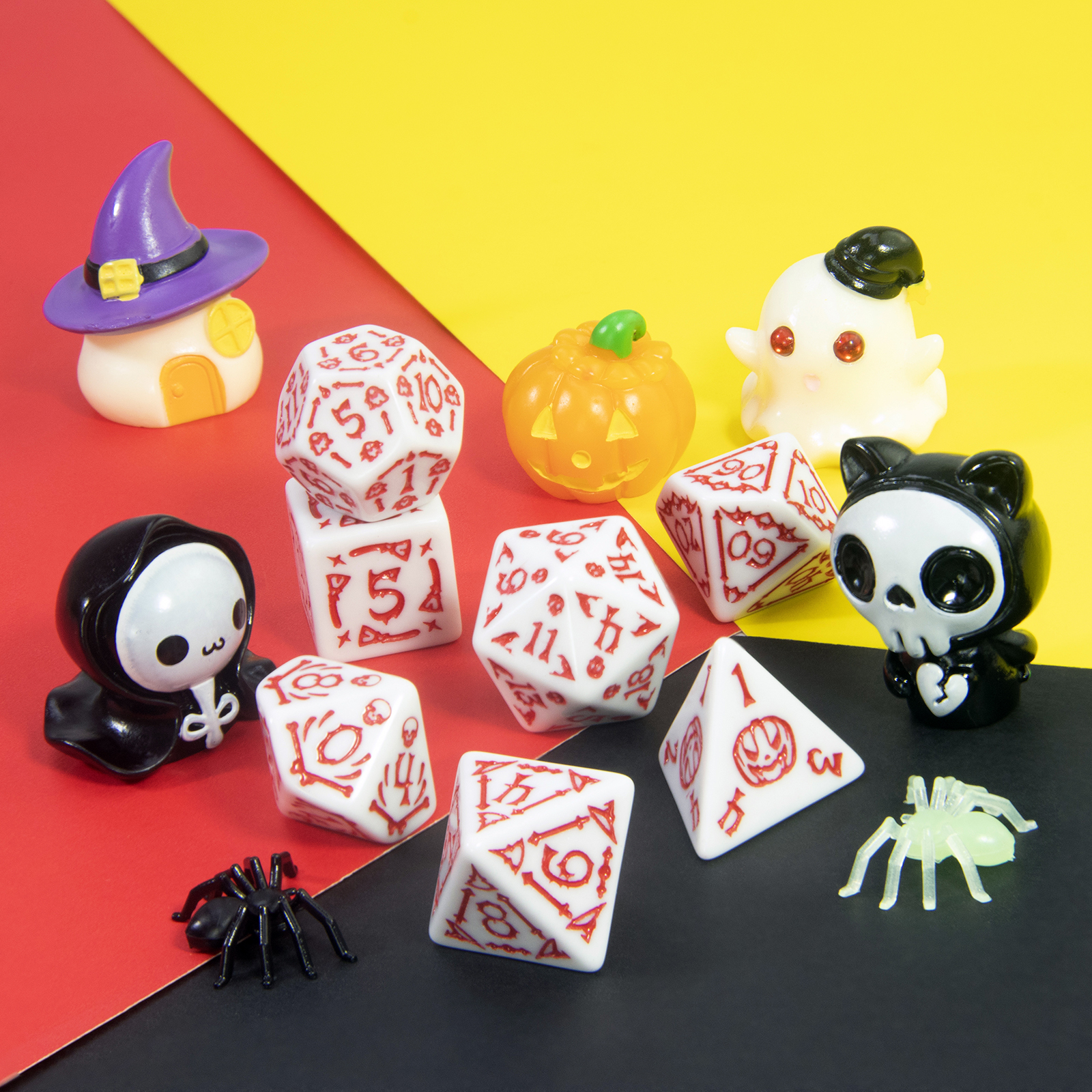 Dados con temática de Hallowee - Board Game Dnd reseña y precio