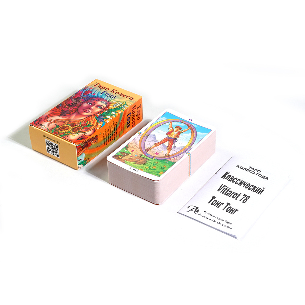 Tarot Cards TAPO deck Versión  - Board Game Instruction reseña y precio
