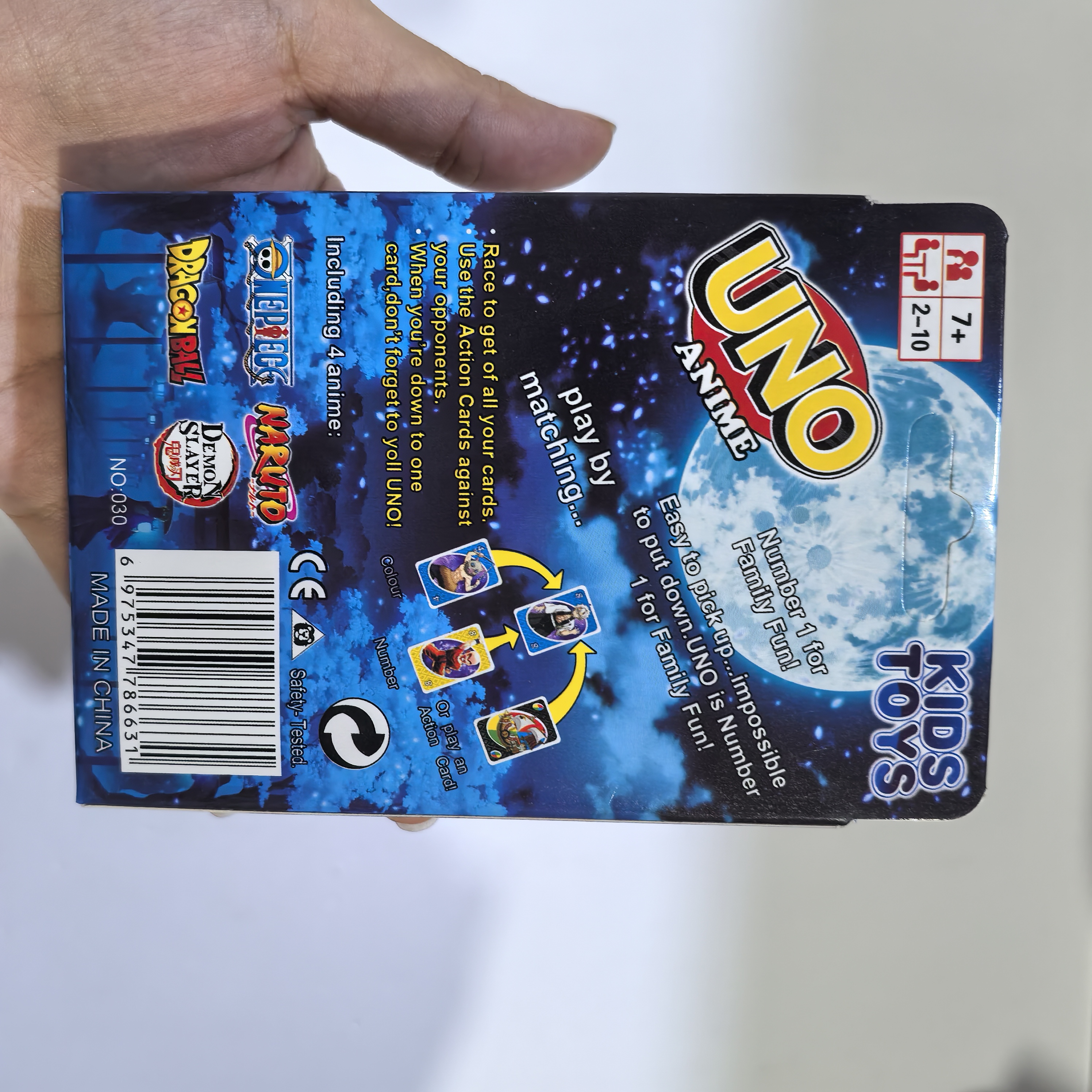 Juegos U-N-O, Juego de Cartas  - Board Game Dots reseña y precio