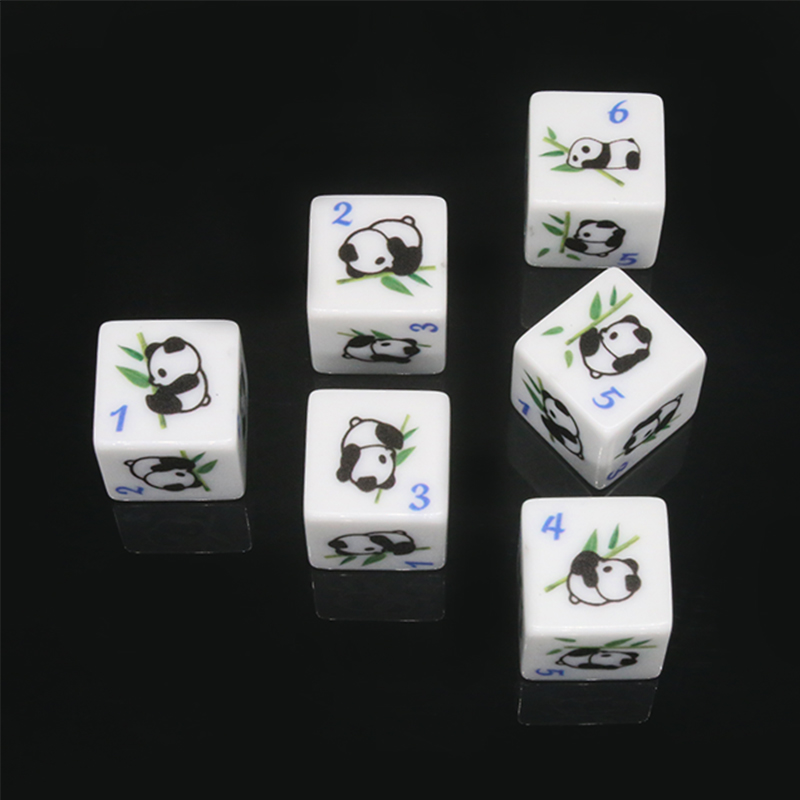 Juego de dados de 6 caras con  - Board Game Print reseña y precio
