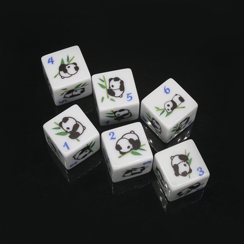 Juego de dados de 6 caras con  - Board Game Print reseña y precio