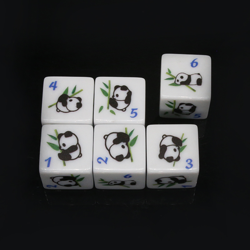 Juego de dados de 6 caras con  - Board Game Print reseña y precio