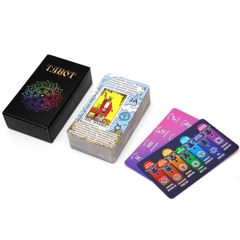  Cartas de Tarot Deutsch, bar - Board Game Instruction reseña y precio