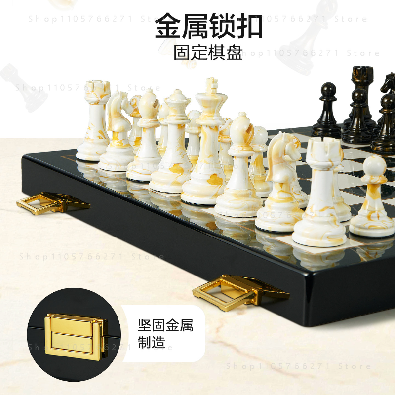 Juego de Ajedrez de Madera Pre - Chess Set Wooden reseña y precio