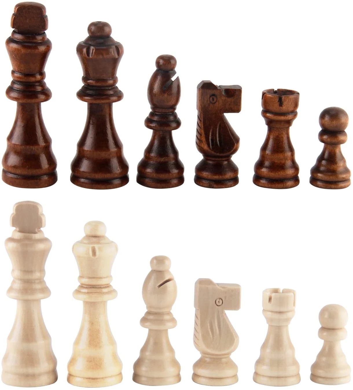 32 plazas de ajedrez de madera - Board Game Queen reseña y precio