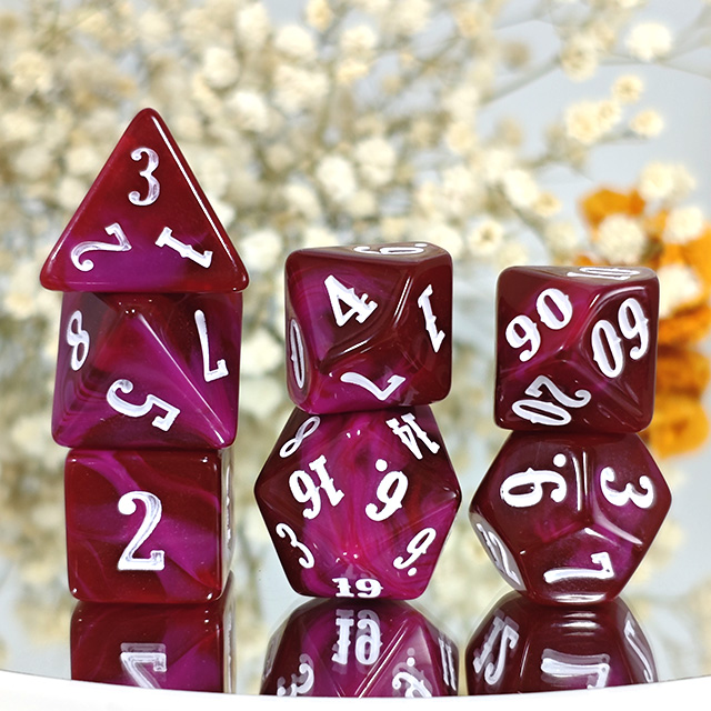 Juego de Dados de Material Acr - Board Game Dnd reseña y precio