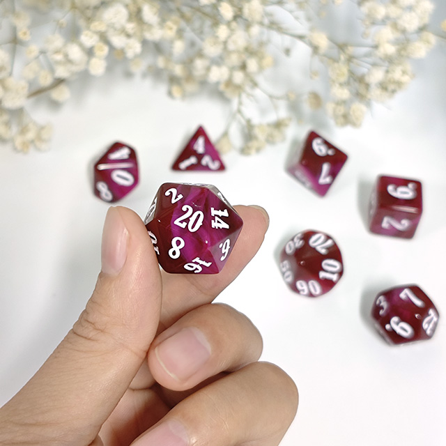 Juego de Dados de Material Acr - Board Game Dnd reseña y precio