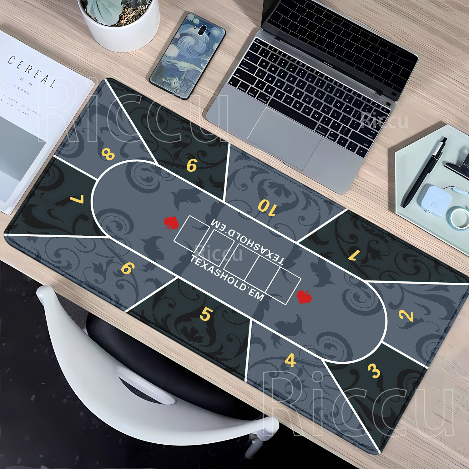 Alfombrilla de ratón Texas Hol - Board Game Print reseña y precio