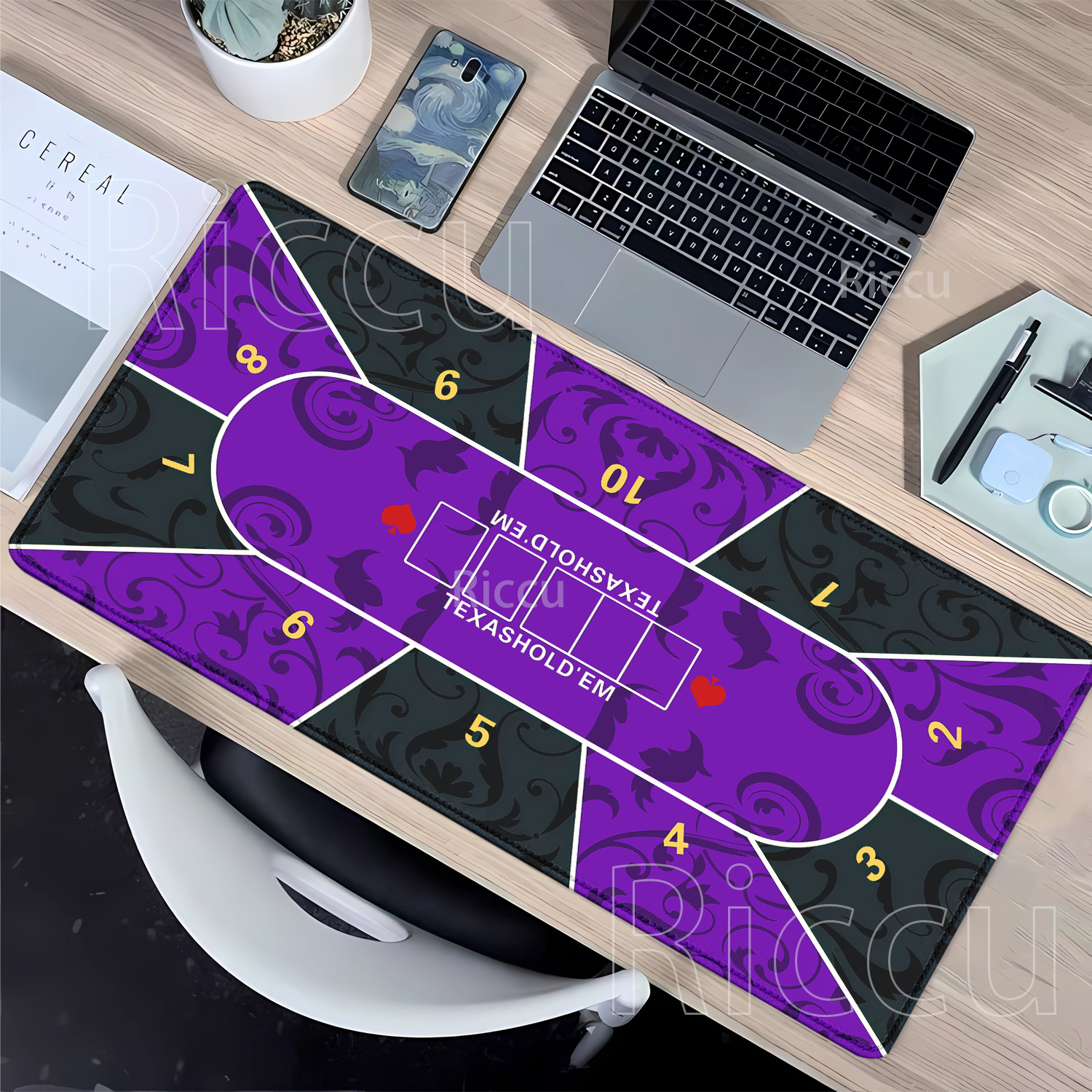 Alfombrilla de ratón Texas Hol - Board Game Print reseña y precio